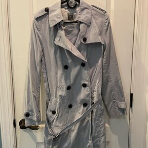 Gap seesucker women’s trench coat